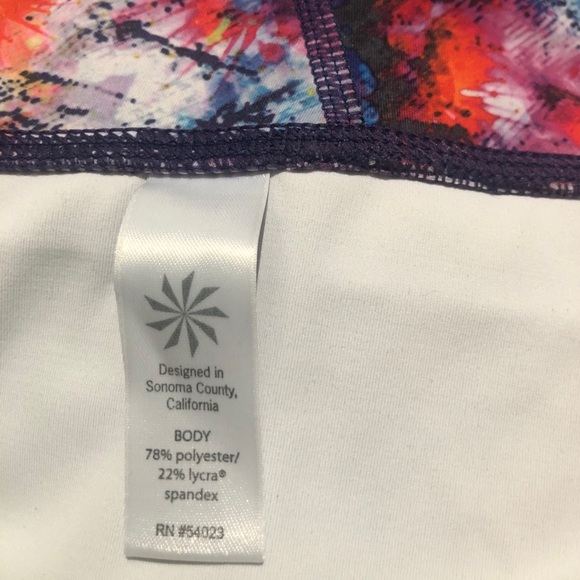 Athleta Multicolored Shorts - Picture 4 of 4